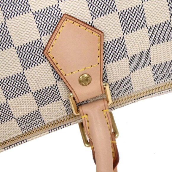 Louis Vuitton Damier Azur Speedy 30 Handbag N41533 DU5009 154514 - Picture 6 of 10
